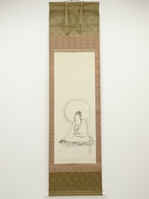 狩野養信筆　尾形袍祝花鳥画写　絹本掛軸一幅　肉筆画　晴川法眼自題箱極模写NO43 狩野探信 「花鳥画 白鷹図 肉筆画」 [20776773]のアート作品 - アフロ